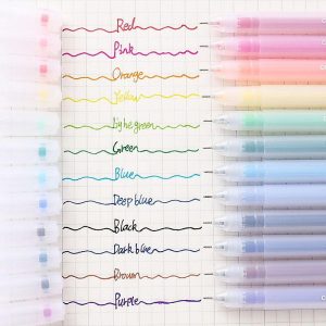 DIY Art |   1pc Notepad Color Gel Pens,Ball Point Pens Fine Point 0.5mm For Office School DIY Art DIY Art