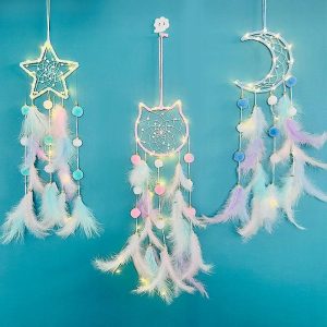 Dreamcatcher |   1pc Dream Catcher, Bead Feathers Dream Catcher, Wall Hanging Home Decoration Hanging Ornament Dreamcatcher Dreamcatcher