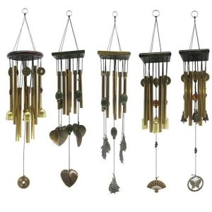 Dreamcatcher |   1pc Retro Metal Painted Wind Chime Outdoor Handicraft Hanging Ornament For Window Balcony Garden Decor 9.5x85cm/3.74”x33.4” Dreamcatcher Dreamcatcher