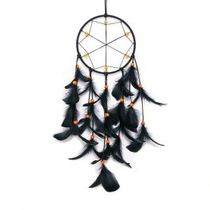 Dreamcatcher |   Black Dream Catcher Handmade Gift Wall Hanging Decor Art Ornament Craft Feather For Kids Bedroom Wedding Festival Dreamcatcher Dreamcatcher