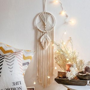 Dreamcatcher |   Dream Catcher Hand Weaving Gift Tree of Life with Tassel Wall Hanging Decor Art 95*20cm Dreamcatcher Dreamcatcher