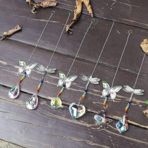 Dreamcatcher |   suncatcher crystal ball prism window sun visor rainbow maker butterfly dragonfly pendant sun catcher Dreamcatcher Dreamcatcher