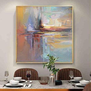 Oil Paintings |   Handmade Oil Painting Canvas Wall Art Decor Original Minimalist art Painting for Home Decor With Stretched Frame/Without Inner Frame Painting Oil Paintings Oil Paintings