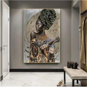 Prints |   Wall Art Canvas Prints Painting Artwork Picture Portrait Beauty Gold Home Decoration Decor Rolled Canvas No Frame Unframed Unstretched Prints Prints