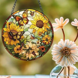 Wall Accents |   1pc Bird Wall Hanging Suncatcher for Home and Garden Decor – Perfect for Home Decor Wall Accents Wall Accents