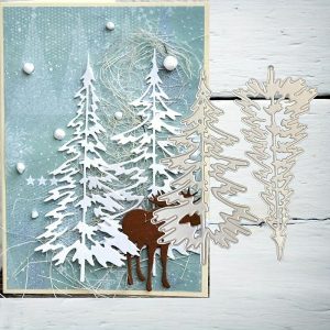 Wall Accents |   1pc Merry Christmas Metal Cutting Dies Stencils Snowflake Tree Scrapbook Paper Card Embossing Process For Card Making Scrapbooking DIY Cards Photo Album Craft Decorations Wall Accents Wall Accents