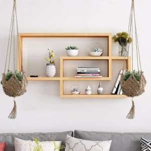 Wall Accents |   Indoor Plant Hangers Indoor Plant Hanging Pots Outdoor Plant Hangers Long Large Plant Hangers Handmade Cotton Grip Farmers for Home Pansy Wall Accents Wall Accents