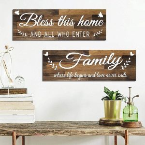 Wall Accents |   Wall Decoration Hanging Decoration  Rural Farmhouse Wooden Sign Wall Decoration Restaurant Kitchen Wall Decoration Sign Wooden Sign Wall Accents Wall Accents