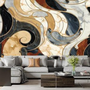 Wallpaper |   Cool Wallpapers Luxury Marble Wallpaper Wall Mural Roll Wall Covering Sticker Peel and Stick Removable PVC/Vinyl Material Self Adhesive/Adhesive Required Wall Decor for Living Room Kitchen Bathroom Wall Art Wallpaper