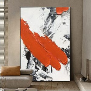 Oil Paintings |   Handmade Oil Paintings Canvas Wall Art Decoration Modern Abstract Colour Knife Painting for Home Decor Rolled Frameless Unstretched Painting Oil Paintings Oil Paintings