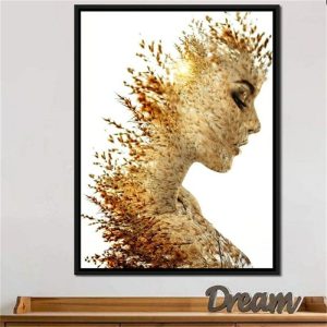 Prints |   People Wall Art Canvas Harvest Queen and Posters Abstract Portrait Pictures Decorative Fabric Painting For Living Room Pictures No Frame Prints Prints