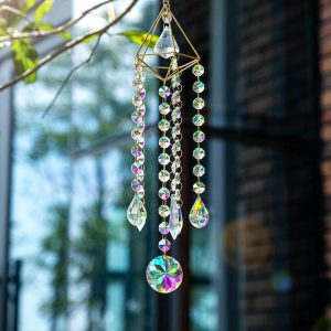 Dreamcatcher |   1PC Light Shadow Crystal Wind Chime Pendant Room Window Decoration Sunshine Catcher Dreamcatcher Dreamcatcher