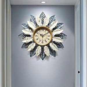 Wall Accents |   3D Large 53/60cm Wall Clock Modern Minimalist Creative Metal Silent Clocks for Home Living Room Bedroom Corridor Decoration Clocks Wall Accents Wall Accents