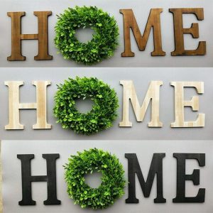 Wall Accents |   Wall Decoration Wooden Home Home Letter Wall Decoration Retro Decoration Wall Pendant Cafe Restaurant Living Room Wall Accents Wall Accents